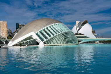 Valencia, İspanya 'da Sanat ve Bilim Şehri
