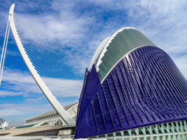 Valencia, İspanya 'da Sanat ve Bilim Şehri