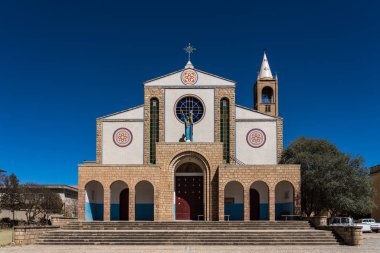 Adigrat Afrika Etiyopya Katedrali