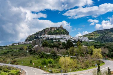 Zahara de la Sierra Sierra de Grazalema, Endülüs, İspanya.