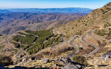 Alto de Velefique, Sierra de Los Filabres, Almeria, Endülüs, İspanya