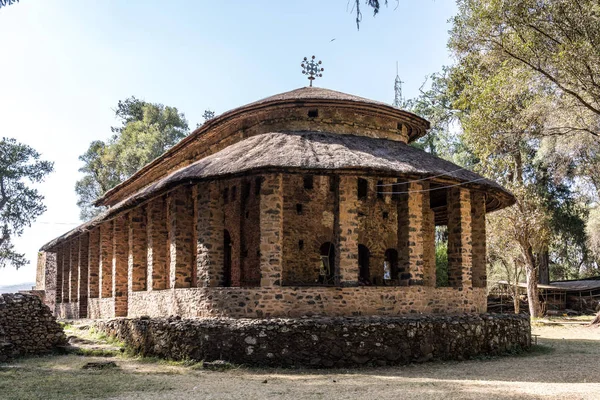 Debre berhan selassie kirche in gondar, äthiopien. — Stockfoto