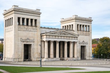 Konigsplatz - Kings Meydanı, eyalet başkenti Münih, Münih, Almanya