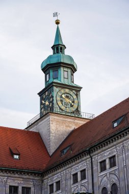 Munich, Münih, Almanya'nın Bavyera Residenz Kraliyet Sarayı krallar