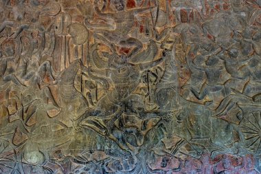Angkor Wat Tapınağı Siem Reap, Kamboçya karmaşık olduğunu.