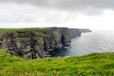 Dünya ünlü Cliffs, Moher County Clare, İrlanda