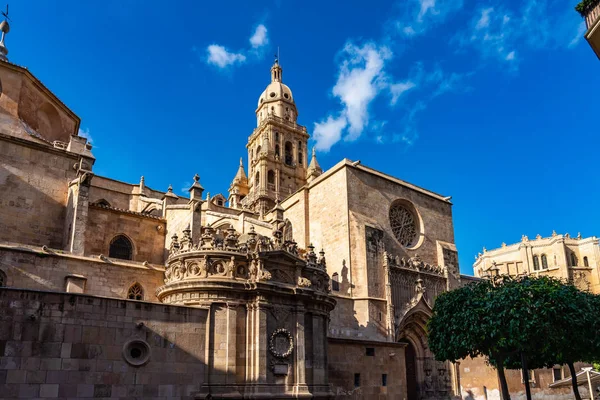 Соборная церковь Святой Марии в Мурсии, Испания . — стоковое фото