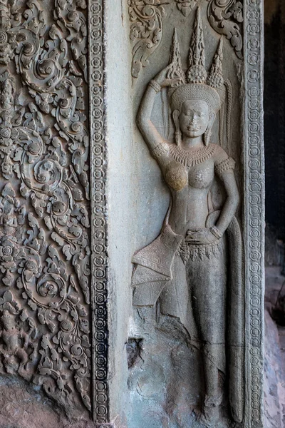 Angkor Wat egy templom összetett, Siem Reap, Kambodzsa. — Stock Fotó