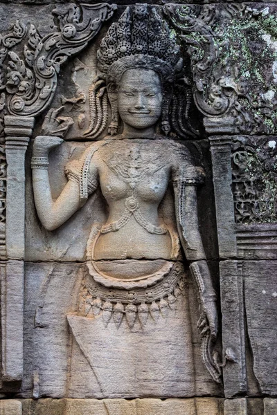 吴哥窟是柬埔寨暹粒的一座寺庙综合体. — 图库照片