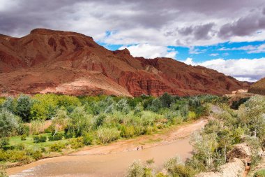 güzel Rose Valley - Vallee des Roses, Ouarzazate, M yakınında