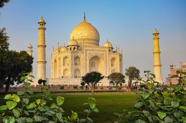 Taj mahal in agra city, uttar pradesh state, indien — Stockfoto