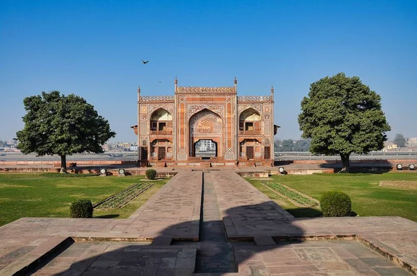 Túmulo de Itimad ud Daul, pequeno Taj Mahal, Agra, Índia . — Fotografia de Stock