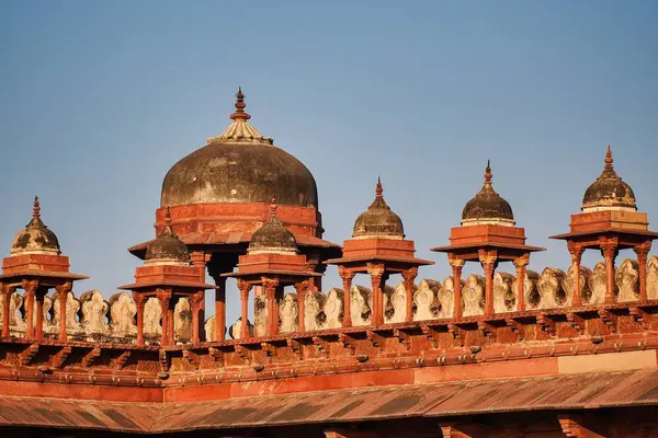 Fatehpur sikri, Indien, erbaut vom Mogulkaiser Akbar — Stockfoto