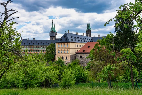 Catedral de Bamberg en Alta Franconia, Baviera, Alemania — Foto de Stock