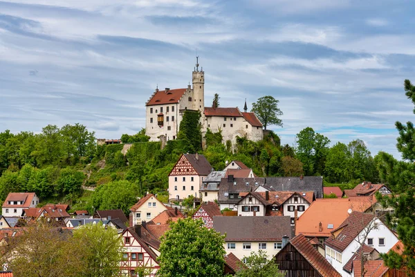 Château médiéval de Goessweinstein en Bavière en Allemagne — Photo