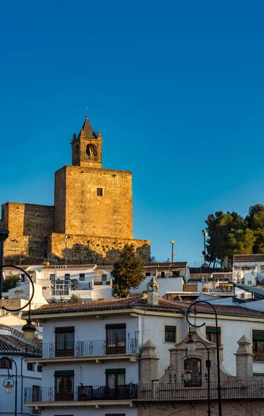阿尔卡萨巴城堡安特奎拉省马拉加。安达卢西亚， 西班牙 — 图库照片