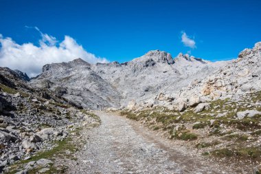 Fuente De Picos de Europa, Cantabria, İspanya içinde dağlarında