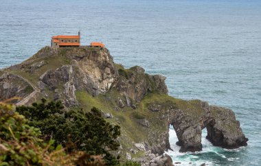 Bermeo, Bask ülke, İspanya: Manastır, San Juan de Gaztelugatxe