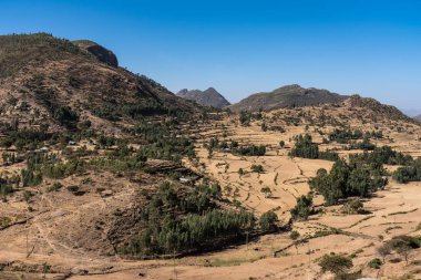 Tigray, Kuzey Etiyopya Gheralta peyzaj.