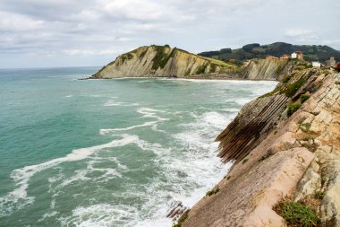 Zumaia - Bask ülke, İspanya Acantilado Flysch