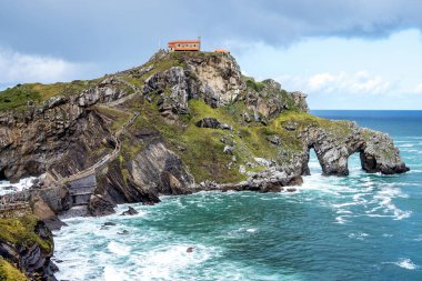 Bermeo, Bask ülke, İspanya: Manastır, San Juan de Gaztelugatxe