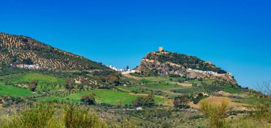 Zahara de la Sierra Sierra de Grazalema, Endülüs, İspanya.