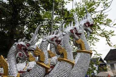 Luang Prabang, Laos Wat Hua Xiang tapınağı.