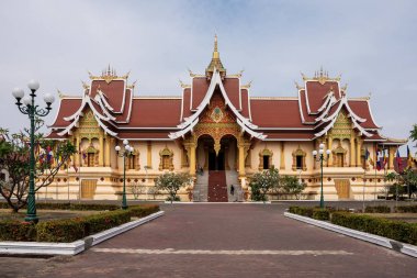 Wat Pha Bu Luang tapınağı Vientiane, Laos