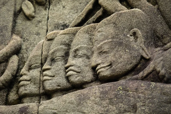 Angkor Wat is een tempelcomplex in Siem Reap, Cambodja. — Stockfoto