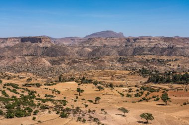 Tigray, Kuzey Etiyopya Gheralta peyzaj.