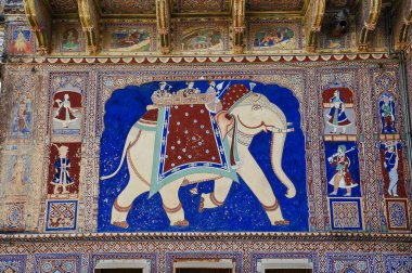 Haveli Fatehpur, Rajasthan Kuzey Hindistan 'da.