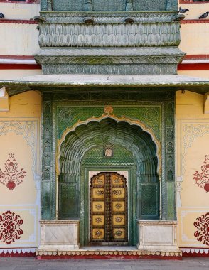 Chandra mahal Sarayı, Jaipur 'da Şehir Sarayı, Hindistan 'da Rajasthan
