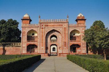IAD ud Daul mezarı, küçük Taj Mahal, Agra, Hindistan.