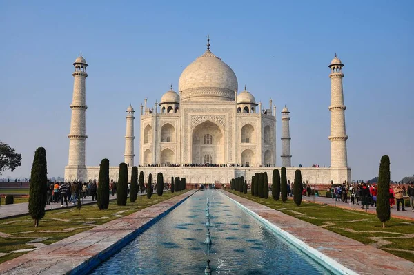 Taj mahal in agra city, uttar pradesh state, indien — Stockfoto