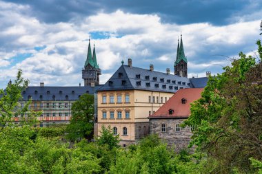 Yukarı Frankonya'daki Bamberg Katedrali, Bavyera, Almanya