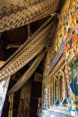 Etiyopya. Zege Gölü Tana yarımadasında. Ura Kidane Mehret Kilisesi