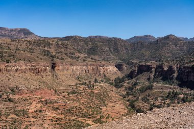 Tigray, Kuzey Etiyopya Gheralta peyzaj.