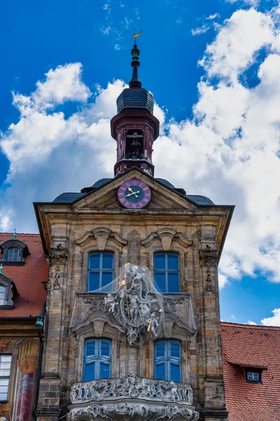 Antiguo Ayuntamiento de Bamberg en Baviera Alemania . — Foto de Stock