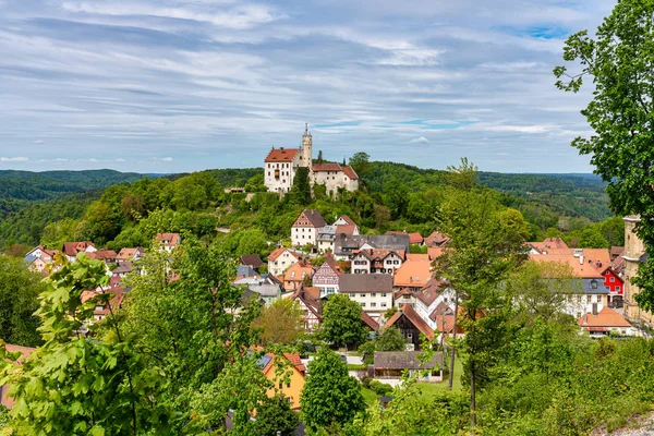 Château médiéval de Goessweinstein en Bavière en Allemagne — Photo