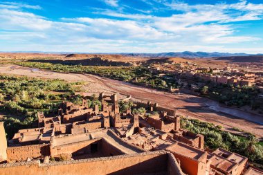 AIT Ben Haddou Fas ouarzazate yakınındaki.