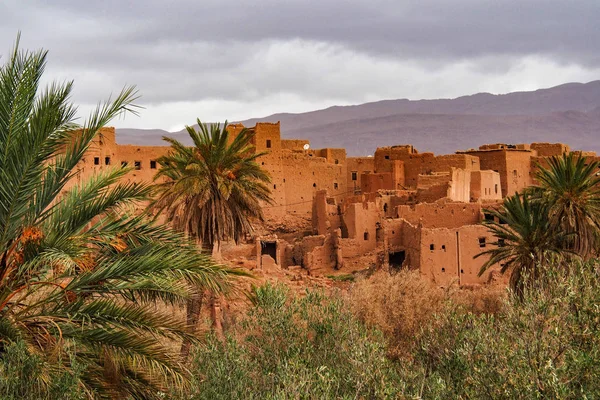 Пейзаж долины тысячи касб, Марокко — стоковое фото