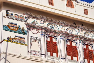 Bikaner 'de Junagarh Kalesi, Kuzey Hindistan 'da Rajasthan.