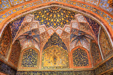 Agra 'da Siandra Kalesi 'nde Akbar büyük Tomb, Uttar Pradesh, Hindistan