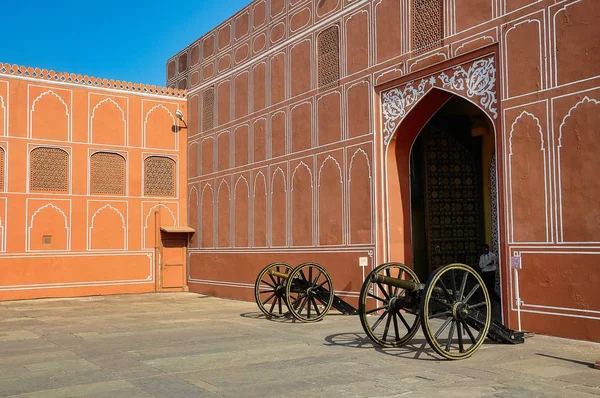 Chandra Mahal Palace, Palácio da Cidade em Jaipur, Rajastão na Índia — Fotografia de Stock