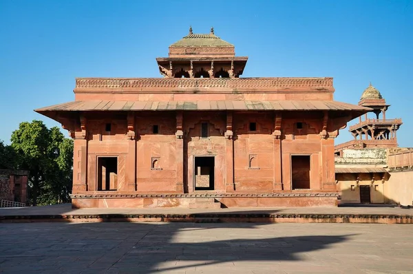 Fatehpur sikri, Indien, erbaut vom Mogulkaiser Akbar — Stockfoto