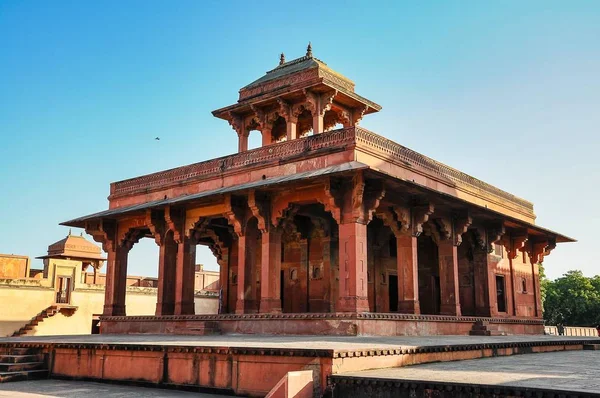 Fatehpur sikri, Indien, erbaut vom Mogulkaiser Akbar — Stockfoto