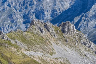 Fuente De Picos de Europa, Cantabria, İspanya içinde dağlarında