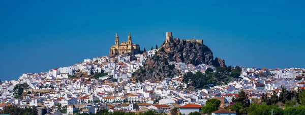 Olvera white village in Cadiz province, Andalusia, Spagna — Foto Stock