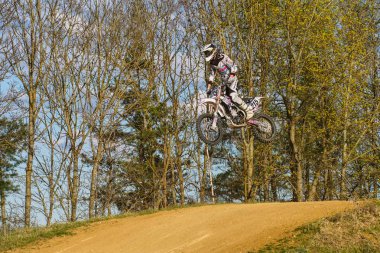 Warching, Almanya-Haziran 29, 2019: Motocross eğitim içinde Warching