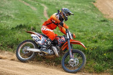 Warching, Almanya-Haziran 29, 2019: Motocross eğitim içinde Warching